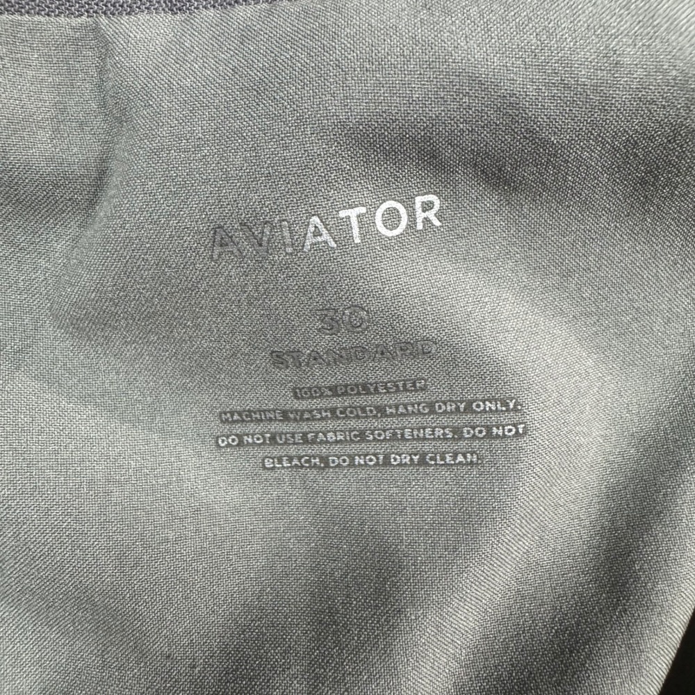 Ministry of Supply Aviator Pants Chino Dress Standard Fit Men's 30 Gray Stretch - Picture 3 of 8